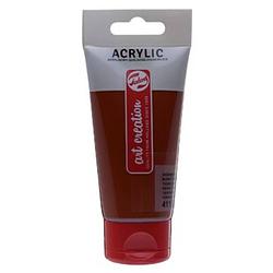 Foto van Talens art creation acrylverf tube van 75 ml, sienna gebrand