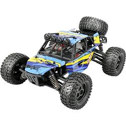 Foto van Reely raw oranje brushed 1:14 rc auto elektro monstertruck 4wd rtr 2,4 ghz incl. accu en lader