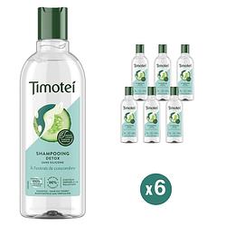 Foto van Timotei - detox shampoo - refresh - voordeelverpakking 6 x 300 ml