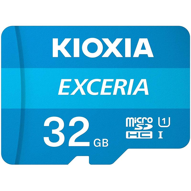 Foto van Kioxia exceria 32gb sd-kaart