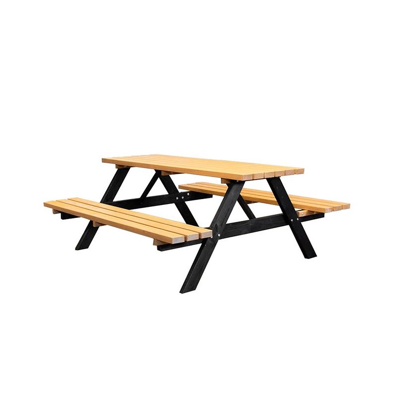 Foto van Sens-line jack picknicktafel / picknickbank - grenenhout - 180 cm