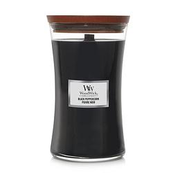 Foto van Woodwick - large hourglass geurkaars - black peppercorn - tot 130 branduren