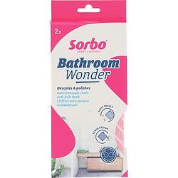 Foto van Sorbo bathroom wonder 33x34cm 2st bij jumbo