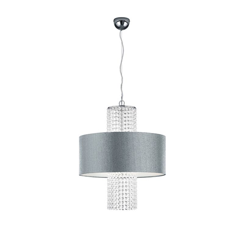 Foto van Moderne hanglamp king - metaal - chroom