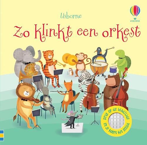 Foto van Geluidenboekje - zo klinkt een orkest - kartonboekje;kartonboekje (9781474981408)