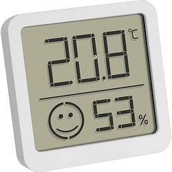 Foto van Tfa dostmann digitales thermo-hygrometer mit komfortzone thermo- en hygrometer wit