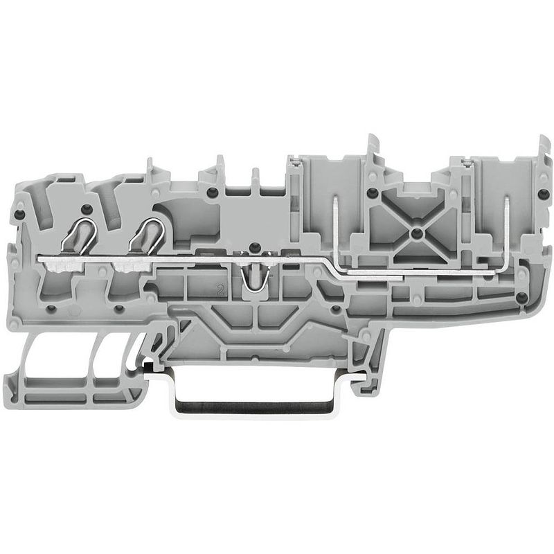 Foto van Wago 2022-1401 basisklem 5.20 mm veerklem toewijzing: l grijs 1 stuk(s)