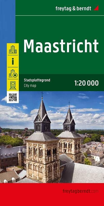 Foto van Maastricht stadsplattegrond f&b - paperback (9783707921465)