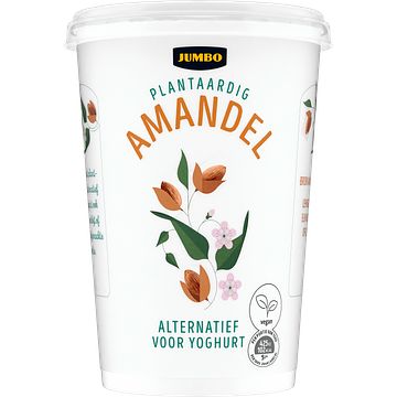 Foto van Jumbo plantaardige variatie op yoghurt amandel 400g