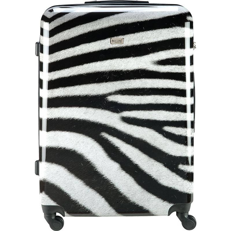 Foto van Princess traveller zebra large koffer - 76 cm - 107 l. - zebra print