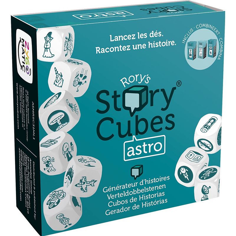 Foto van Zygomatic dobbelspel rory's story cubes - astro