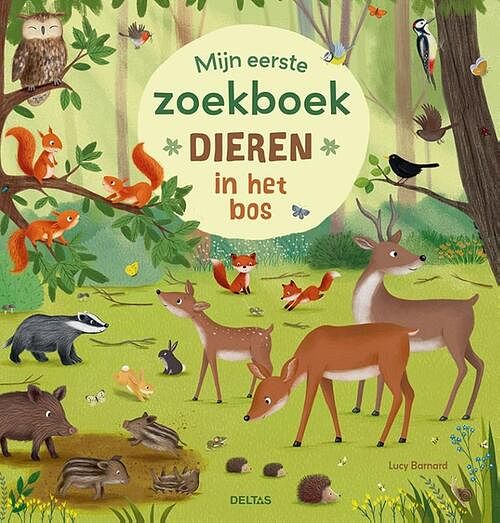 Foto van Mijn eerste zoekboek - dieren in het bos - sibylle schumann - kartonboekje;kartonboekje (9789044764581)