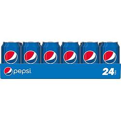 Foto van 24 x 33 cl of 24 x 25cl | pepsi cola blik 24 x 330ml aanbieding bij jumbo