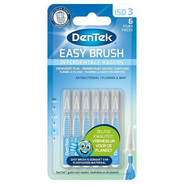 Foto van Dentek easy brush interdentale ragers iso 3