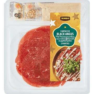 Foto van Jumbo carpaccio black angus 143g