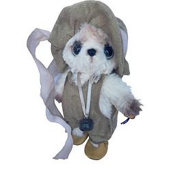 Foto van Clemens knuffelbeer teddy sharlotta junior 16 cm pluche beige