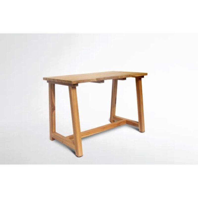 Foto van Own - teak tafel 110x60x75 cm