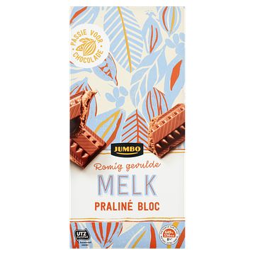 Foto van Jumbo melk praline bloc 200g