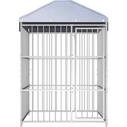 Foto van The living store hondenkennel - the living store - hondenkennels - 150x150x185cm - stalen frame