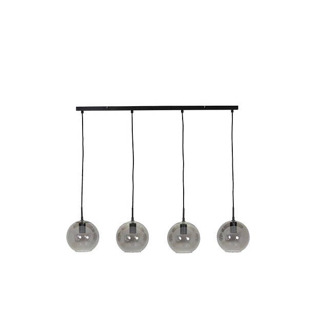 Foto van Light & living - hanglamp subar - 114x20x120 - grijs