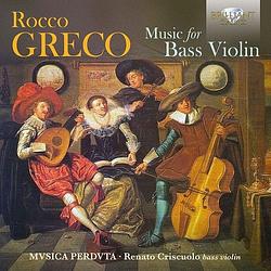 Foto van Greco: music for bass violin - cd (5028421961002)