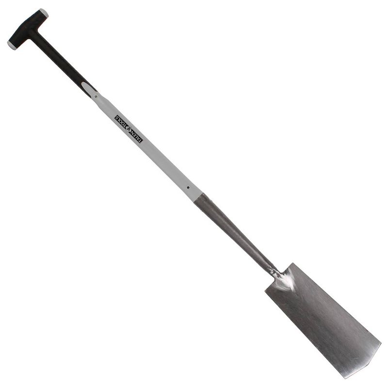 Foto van Talen tools - draineerspade - 325x130 mm - steel 76 cm - glasfibersteel