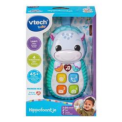 Foto van Vtech baby hippofoontje blauw