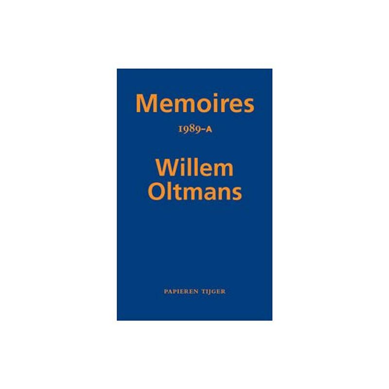 Foto van Memoires 1989-a - memoires willem oltmans