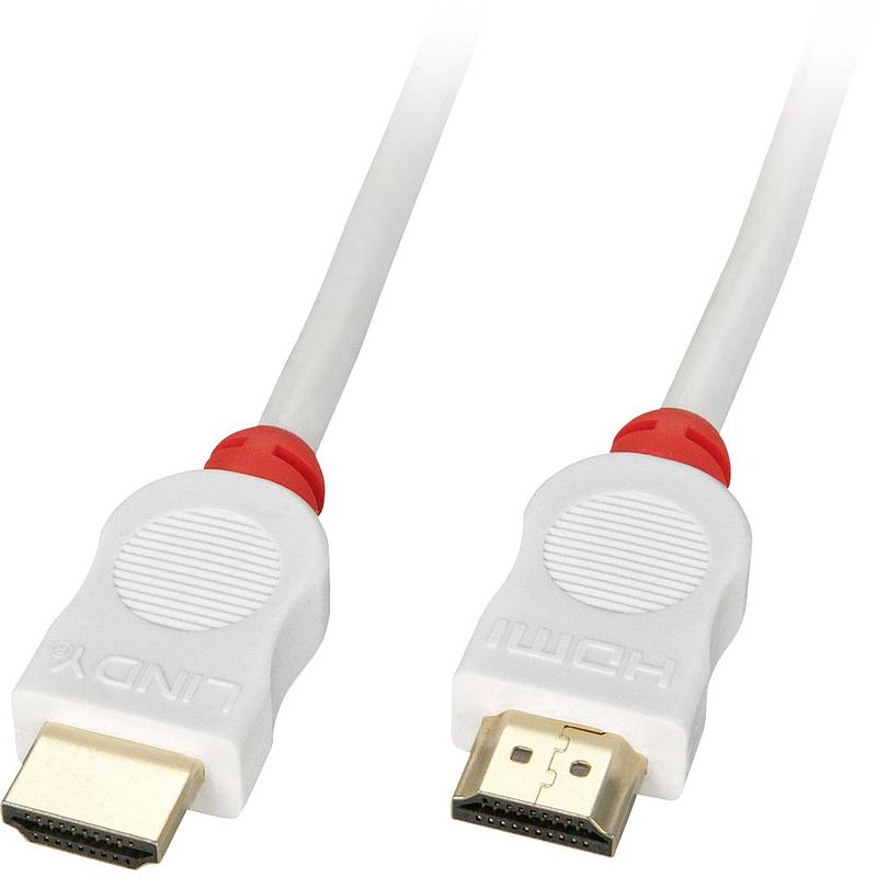 Foto van Lindy hdmi aansluitkabel hdmi-a stekker, hdmi-a stekker 2.00 m rood 41412 hdmi-kabel