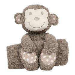 Foto van Bo jungle b-plush toy knuffel met deken tambo het aapje