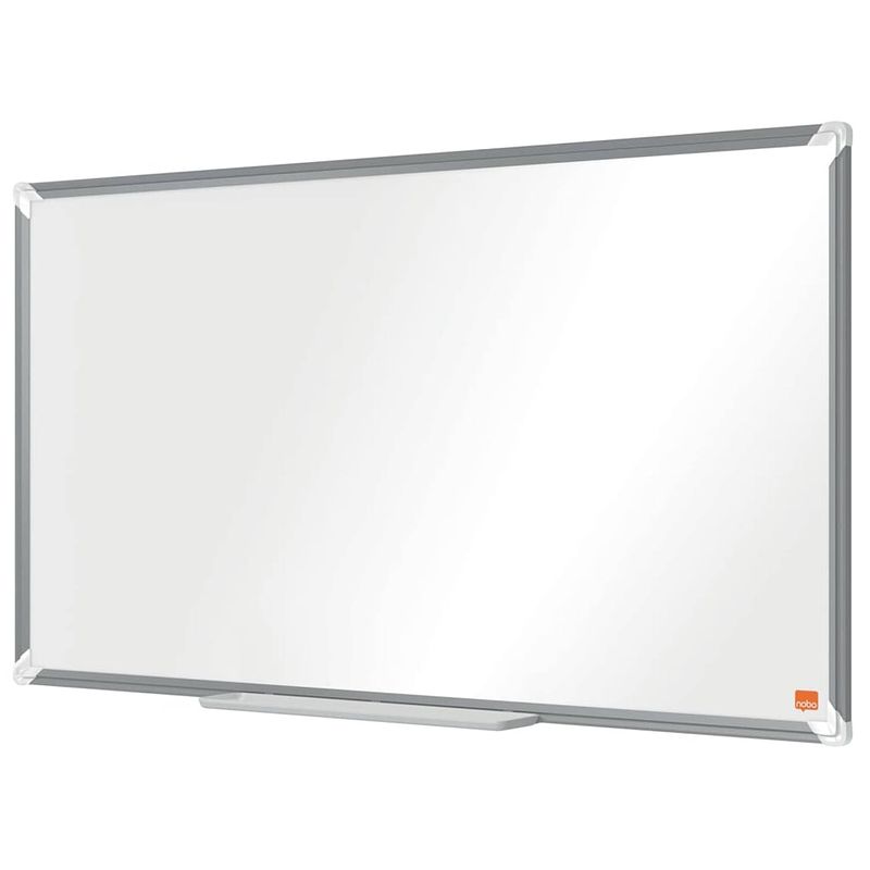 Foto van Nobo whiteboard breedbeeld magnetisch premium plus 89x50 cm staal