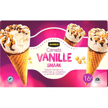 Foto van Jumbo cornets vanille smaak 16 stuks