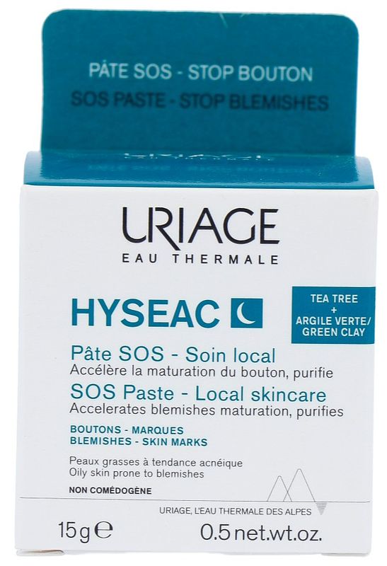 Foto van Uriage hyséac sos paste local skincare