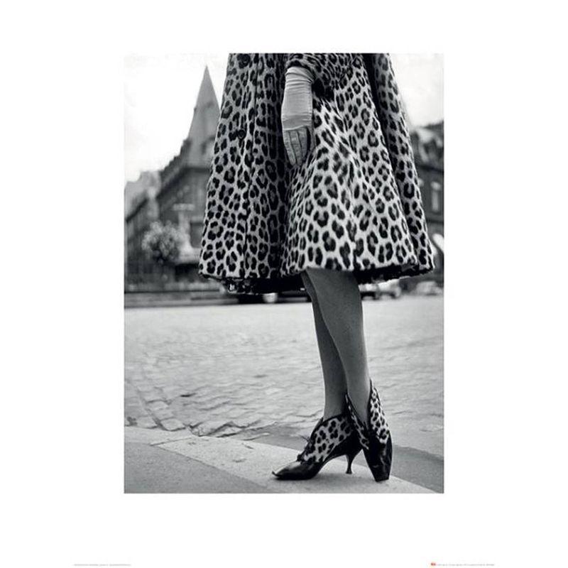 Foto van Kunstdruk time life dior leopard print 60x80cm