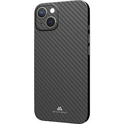 Foto van Black rock ultra thin iced cover apple iphone 13 zwart, carbon