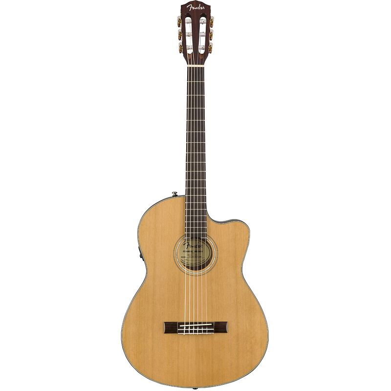 Foto van Fender classic design cn-140sce natural met koffer