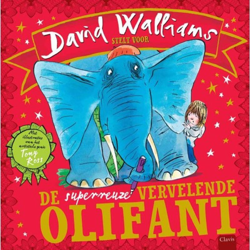 Foto van De superreuzevervelende olifant