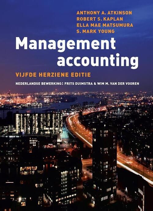 Foto van Management accounting - anthony atkinson - paperback (9789043023092)