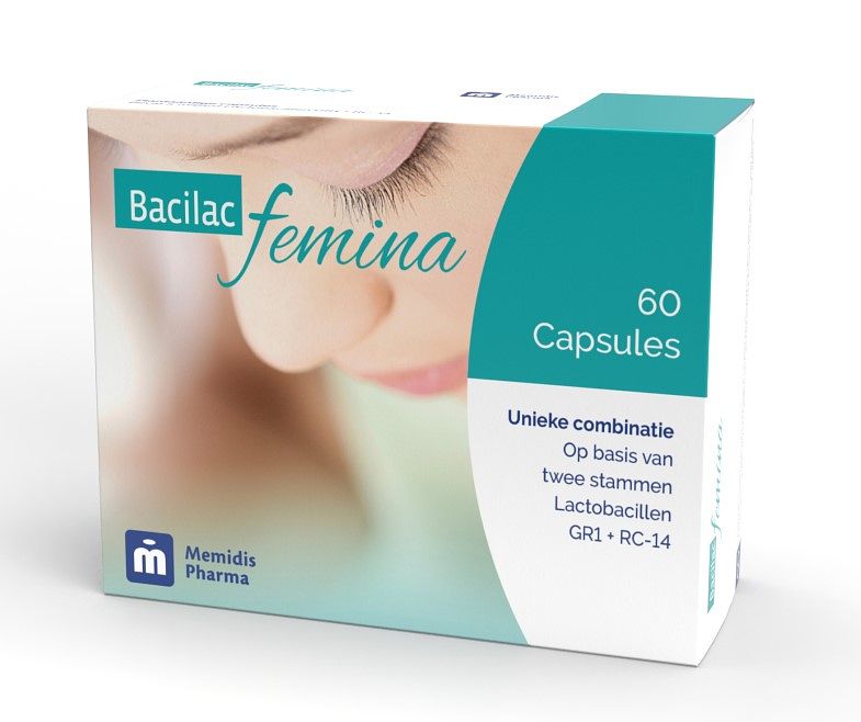 Foto van Bacilac femina capsules