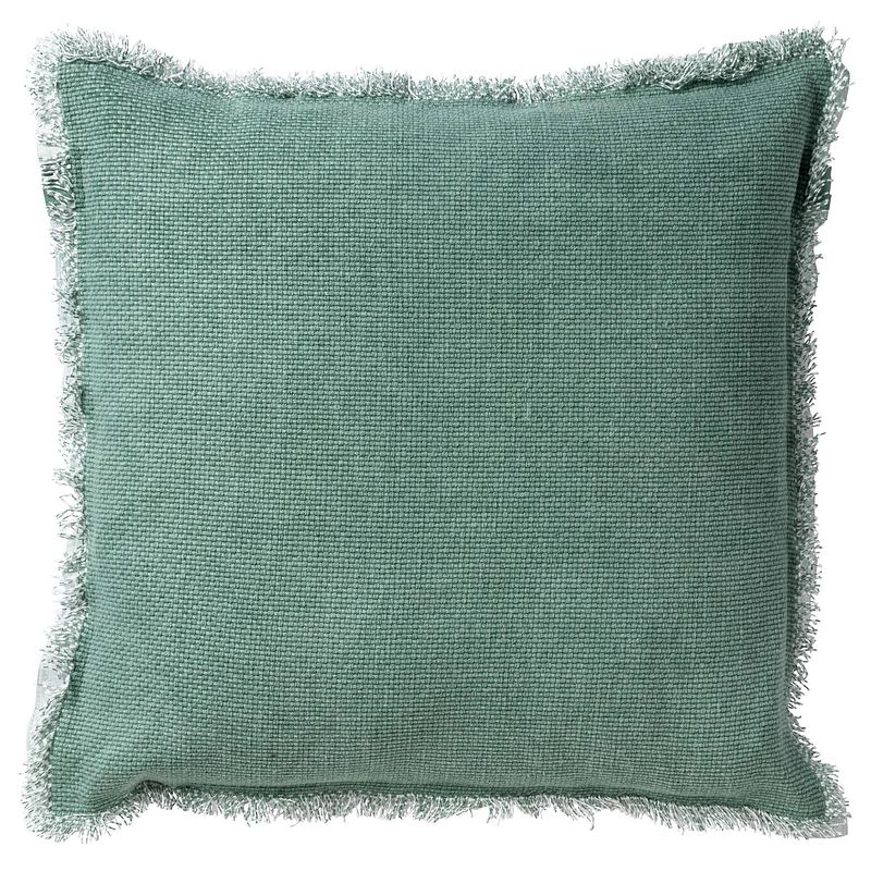 Foto van Dutch decor burto - kussenhoes van katoen jadeite 45x45 cm - groen