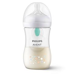 Foto van Philips avent - airfree babyfles - natural response - sterren - 1 stuk - 260ml