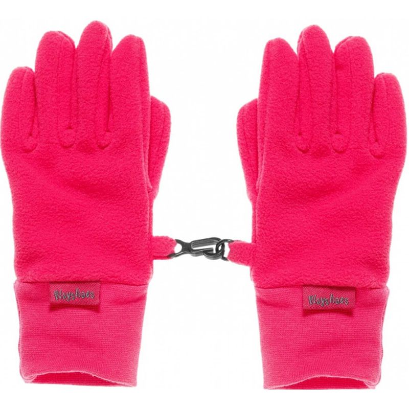 Foto van Handschoenen junior fleece roze maat 3