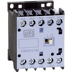 Foto van Weg cwc012-10-30d24 contactor 3x no 5.5 kw 230 v/ac 12 a met hulpcontact 1 stuk(s)