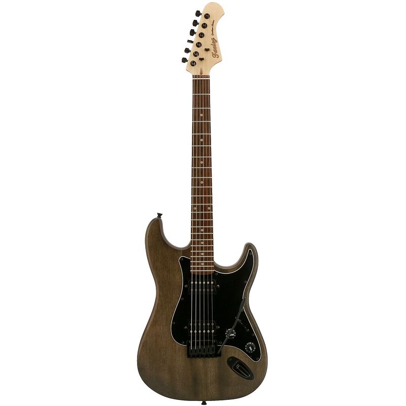 Foto van Fazley outlaw series sheriff basic hh brown elektrische gitaar met gigbag