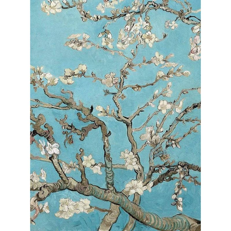 Foto van Wizard+genius van gogh almond blossom vlies fotobehang 192x260cm 4-banen