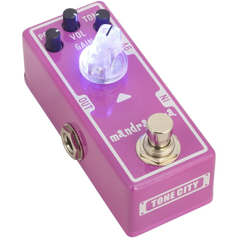 Foto van Tone city mandragora overdrive effectpedaal