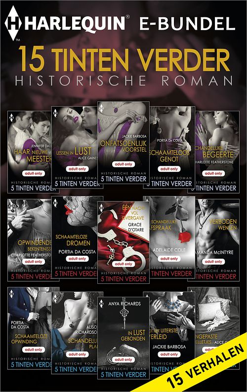 Foto van 15 tinten verder historische roman (15-in-1) - adelaide cole - ebook (9789402530117)