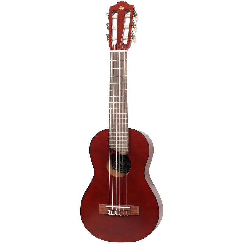 Foto van Yamaha gl1 pb guitalele 6-snarige gitaar-ukelele persimmon brown