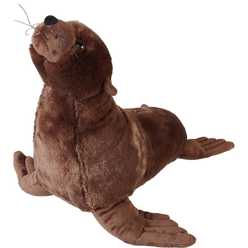 Foto van Pluche knuffel dieren zeeleeuw van 40 cm - knuffel zeedieren