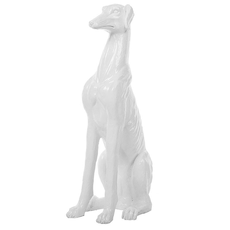 Foto van Beliani greyhound - decofiguur-wit-polyresin